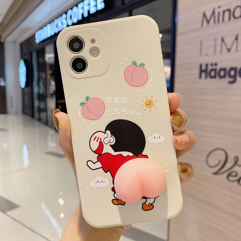 Ốp điện thoại silica dẻo mềm in hình cậu bé chống rơi cho iPhone6 6s 7 8 Plus X XS XR XSMAX 11 12 Pro Max | BigBuy360 - bigbuy360.vn
