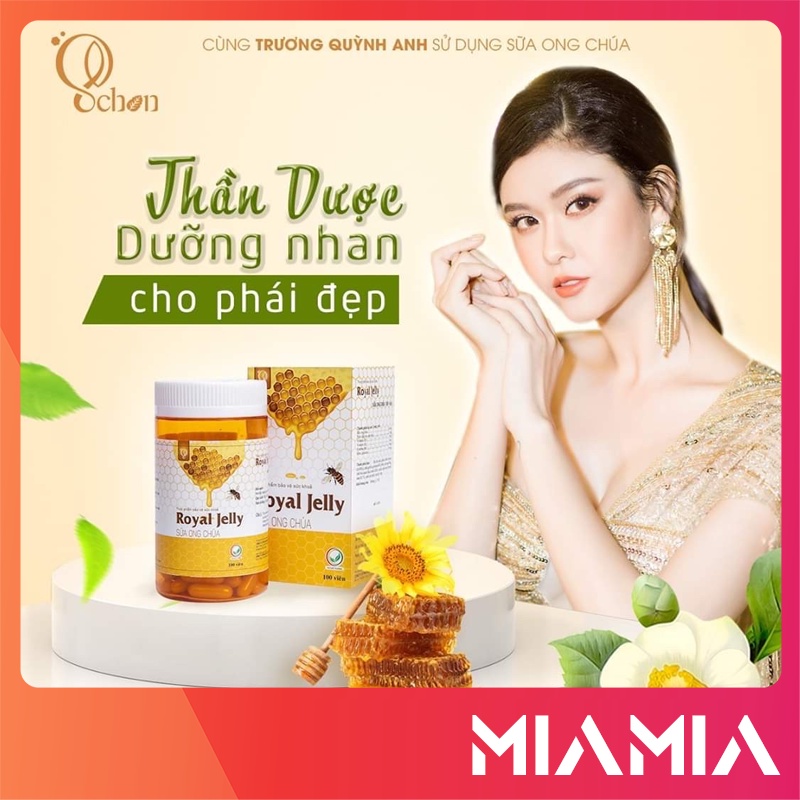 Viên Uống Sữa Ong Chúa Schon Royal Jelly chính hãng 100 viên - 8936067761283