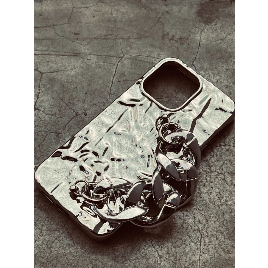 Ốp Điện Thoại tpu Mềm Mạ Điện Có Móc Khóa Cho iphone 15promax 15 15pro 14 pro max 14 plus 13 12 11 pro max xs xr 7 8 plus