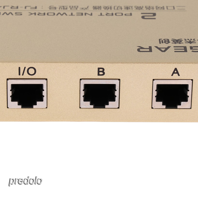 Hộp chuyển mạch chia sẻ mạng ethernet 2 cổng AB 2 trong 1 RJ45 | BigBuy360 - bigbuy360.vn