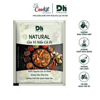 Gia vị nấu cà ri Natural Dh Foods gia vị nấu ăn 10gr