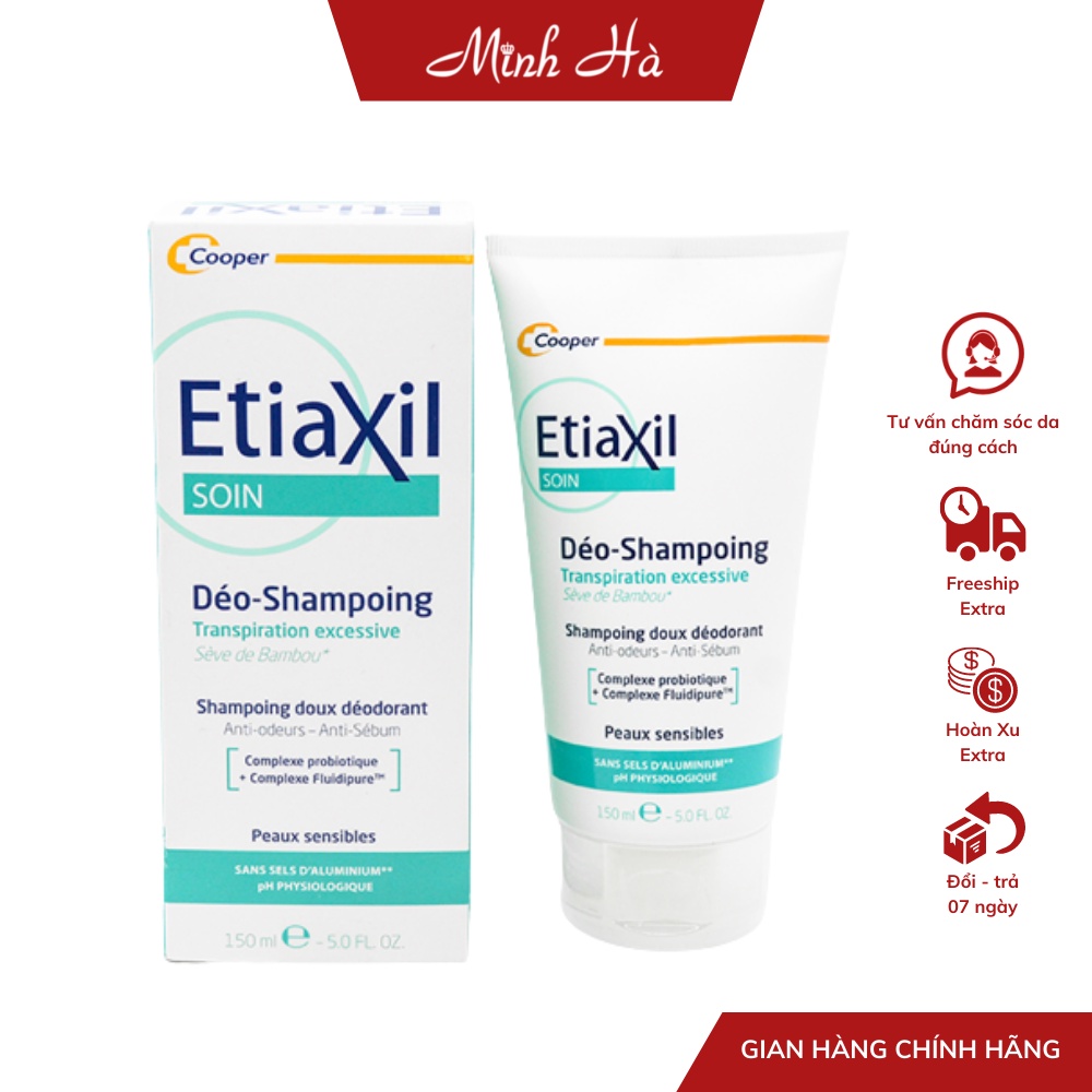 Gel tắm Etiaxil Déo-Douche 24h 2 in 1 200ml giúp làm sạch và khử mùi