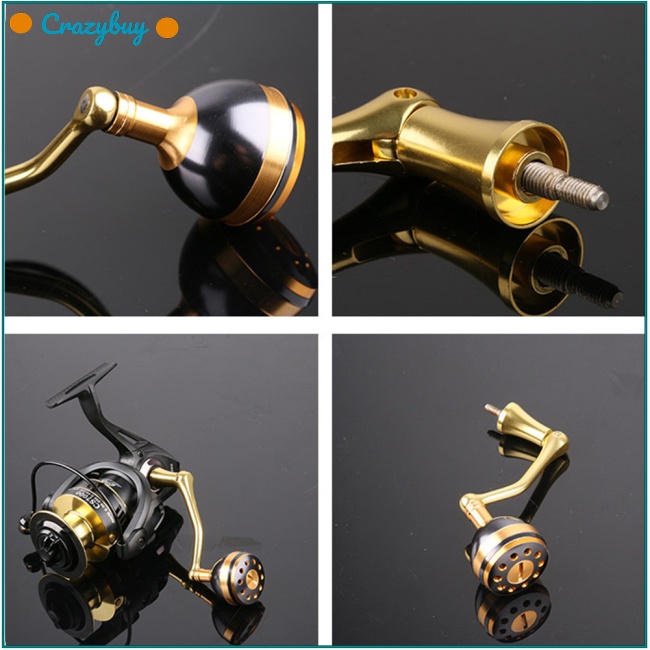 Cr Tay Quay Cần Câu Cá Bằng Thép Không Gỉ Diy