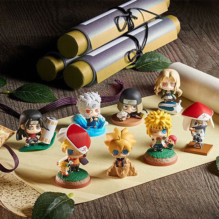 Mô hình chibi 8 nhân vật NARUTO hàng chất lượng