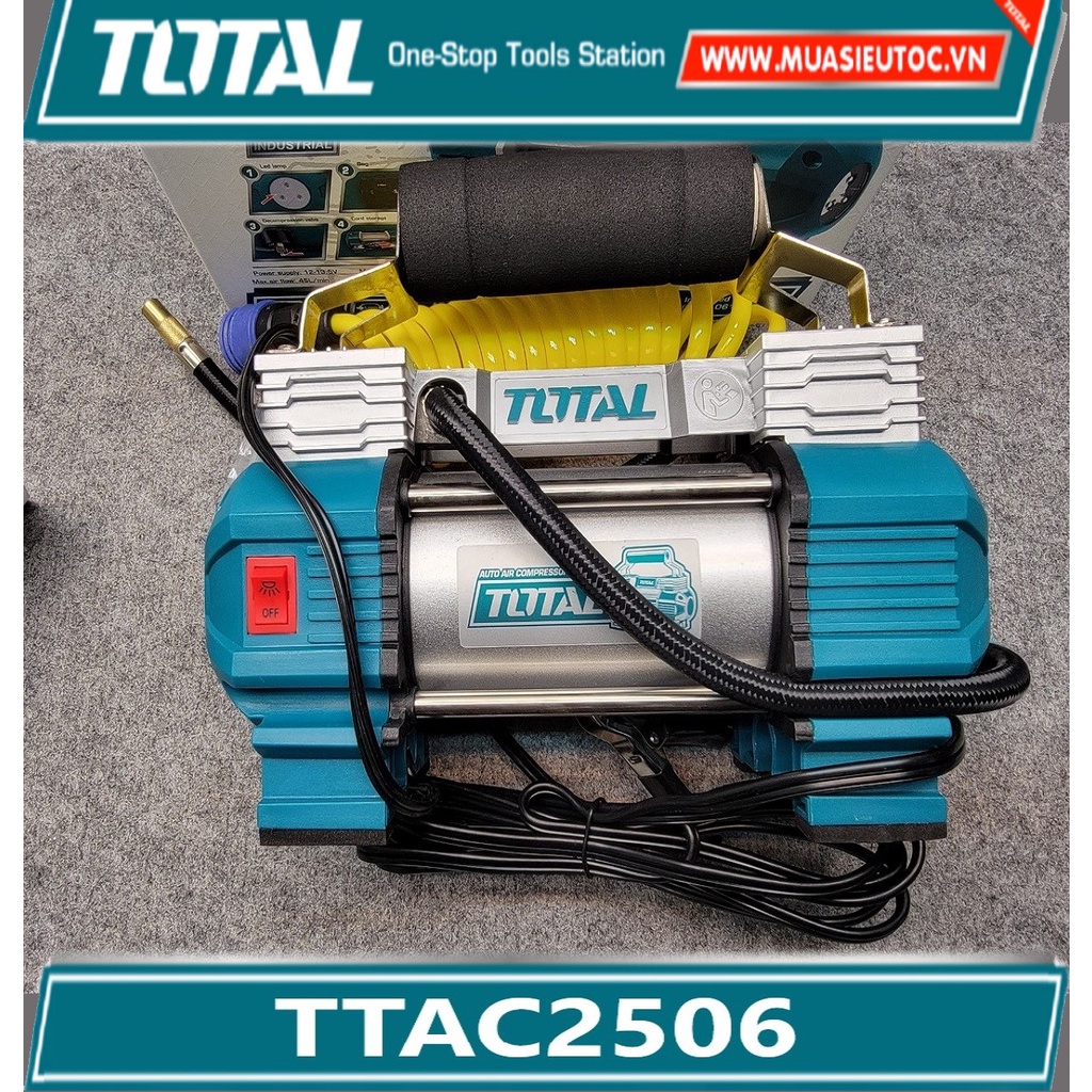 DỤNG CỤ KIỂM TRA HƠI LỐP XE Ô TÔ TOTAL TTAC2506T