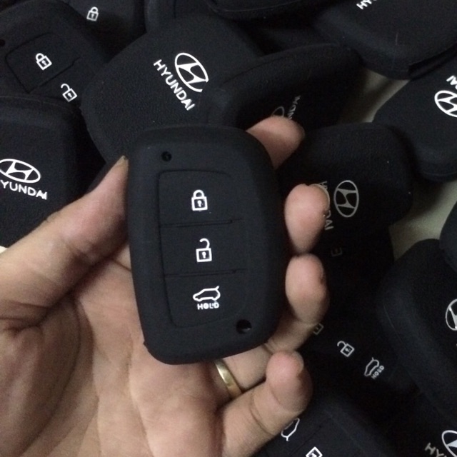 Vỏ bọc chìa khóa Silicon cho ô tô Hyundai ELANTRA,TUCSON,GRAND I10 bản đủ