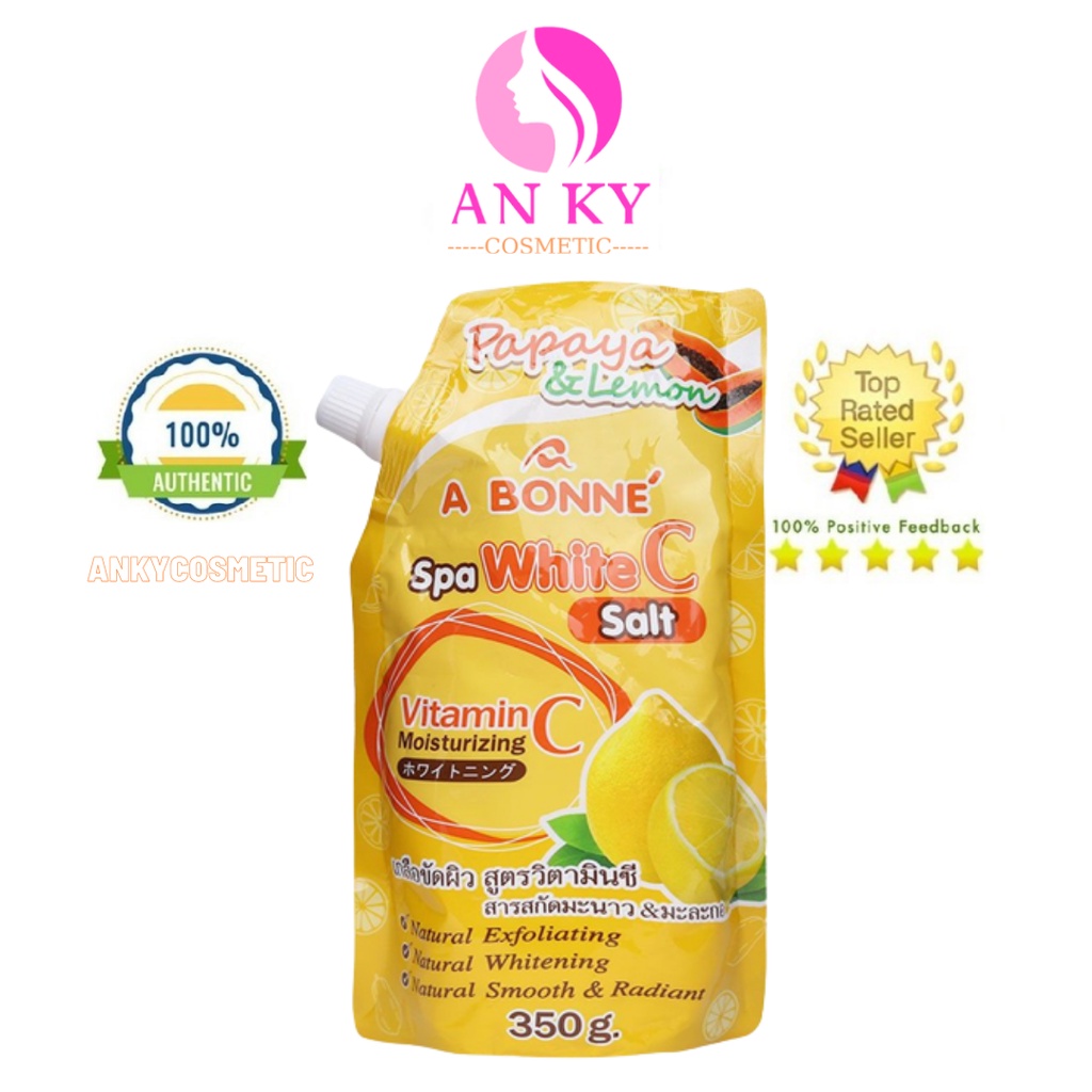 Muối Tắm Vitamin C Tẩy Tế Bào Chết A Bonne Spa Milk Salt Thái Lan 350gr (gói)