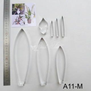 Khuôn cắt làm hoa đất sét - khuôn hoa lan nhện size M