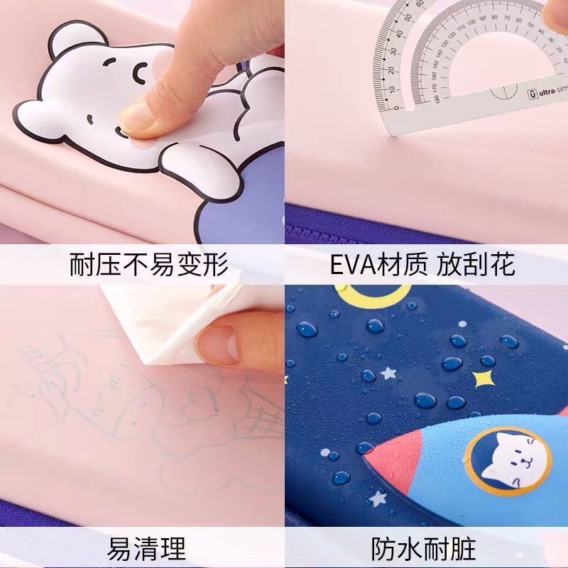 Túi Đựng Bút Sức Chứa Lớn In Hình Dễ Thương Cho Bé Gái Ốp