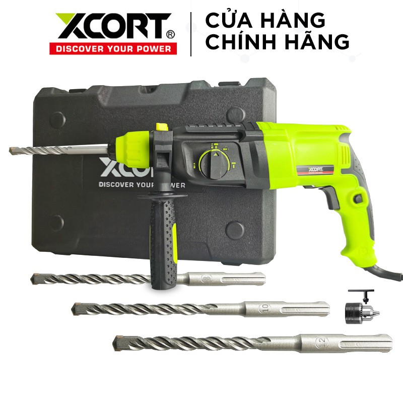 Máy khoan cầm tay - Máy khoan đục bê tông 3 chức năng 850W