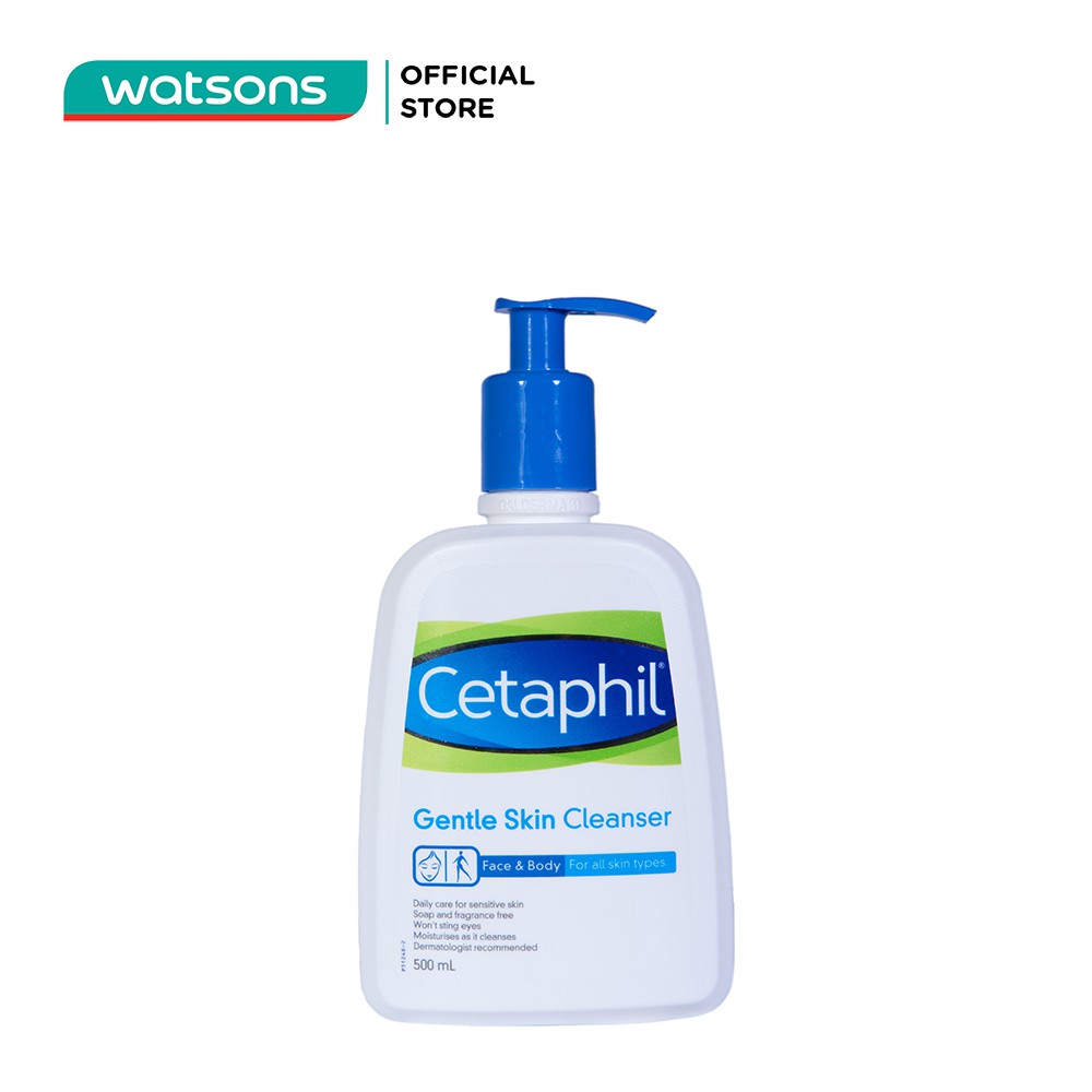 [Mã FMCGWA101 giảm 8% đơn 250K] Sữa Rửa Mặt Cetaphil Gentle Skin Cleanser 500ml