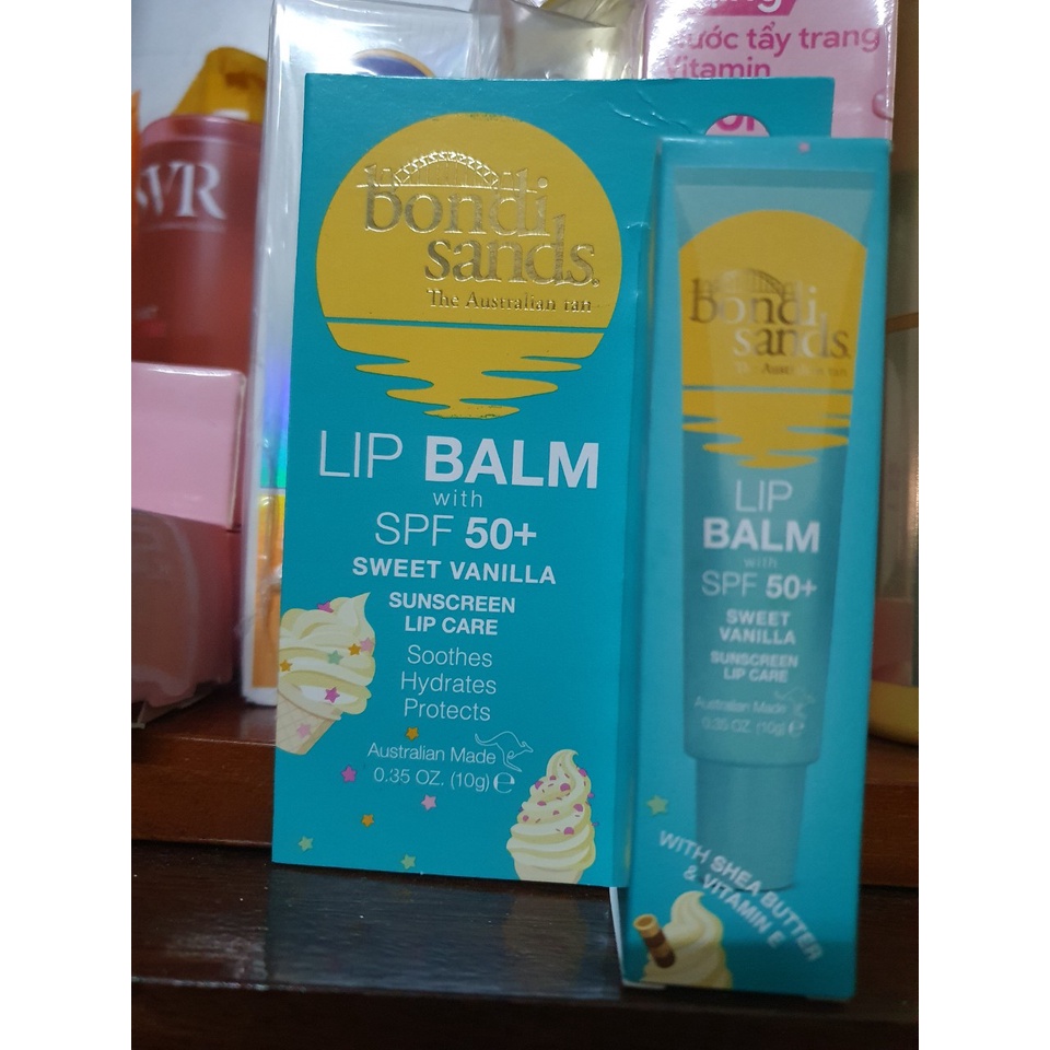 Son dưỡng môi chống nắng đủ vị thơm tự nhiên Bondi Sands Australia Suncare Lip Balm SPF50 - 25ml