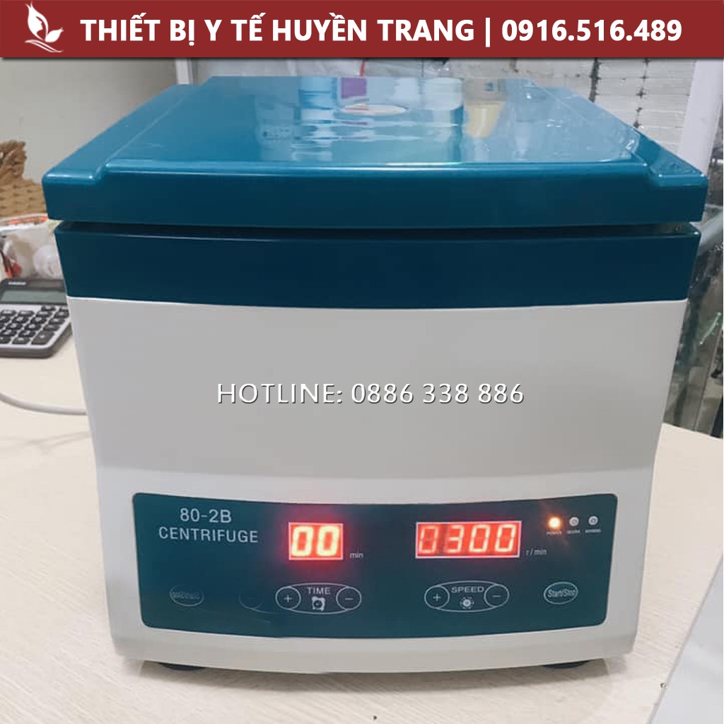 Máy ly tâm điện tử 12 ống 80-2B - Thiết Bị Y Tế Huyền Trang