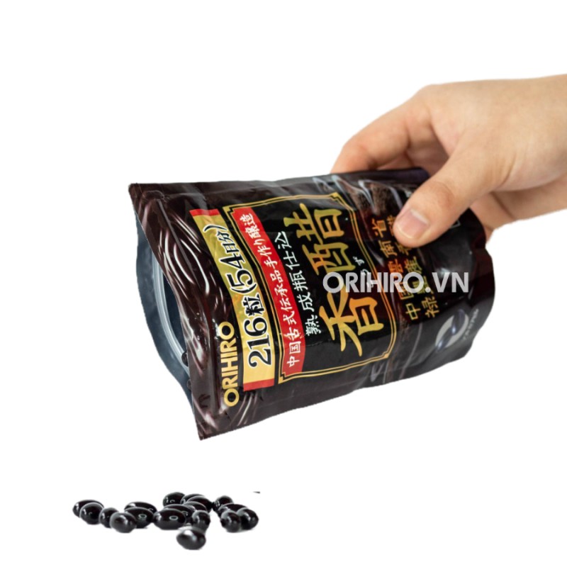 VIÊN GIẤM ĐEN GIẢM CÂN ORIHIRO NHẬT BẢN