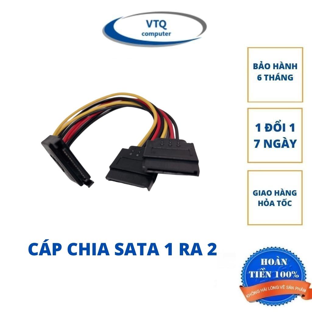 Cáp Chia Nguồn SATA 1 ra 2 - Dây Nguồn HDD Sata 1 Ra 2 - sata 1-2