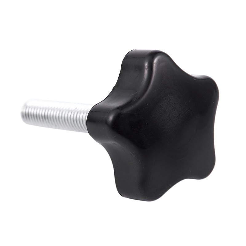 M8 x 40mm Screws Star head Wing screw Clamp knob handle black