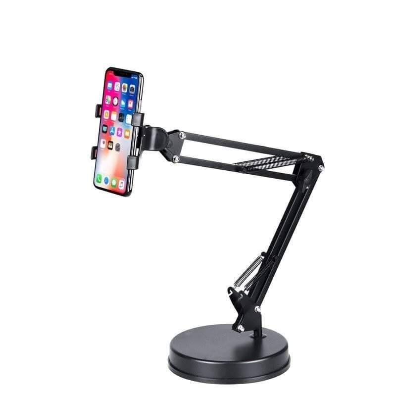 combo giá đỡ điện thoại + đèn pin
