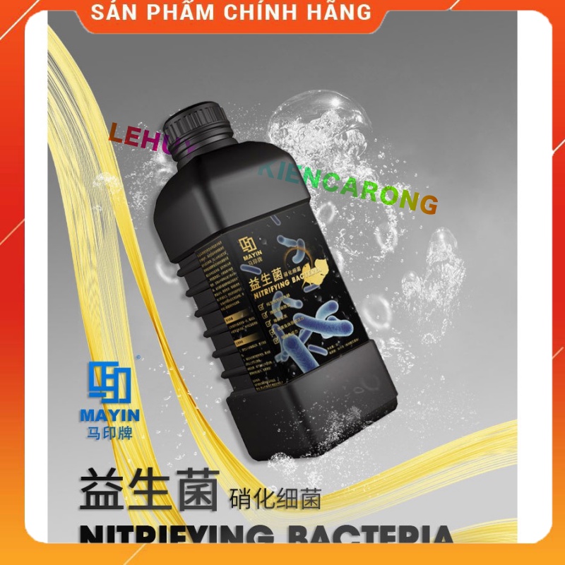 Men Tiêu Hóa Cải Thiện Đường Ruột Cho Cá Cảnh, Cá Rồng, Cá Koi Thương Hiệu MAYIN Chai 1000ml