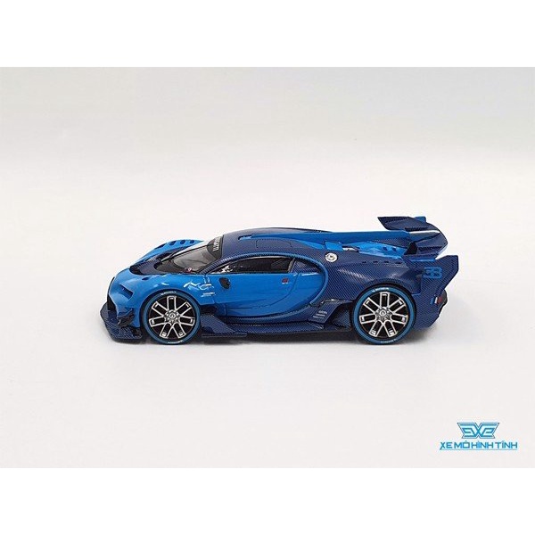 Xe Mô Hình Bugatti Vision Gran Turismo 1:64 MiniGT ( Xanh )