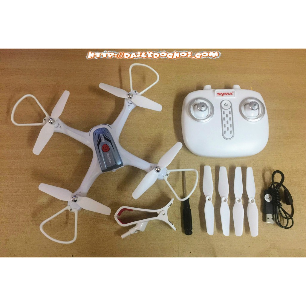 [saigonsg] Máy bay 4 cánh Syma X15w có camera fpv truyền về điện thoại 