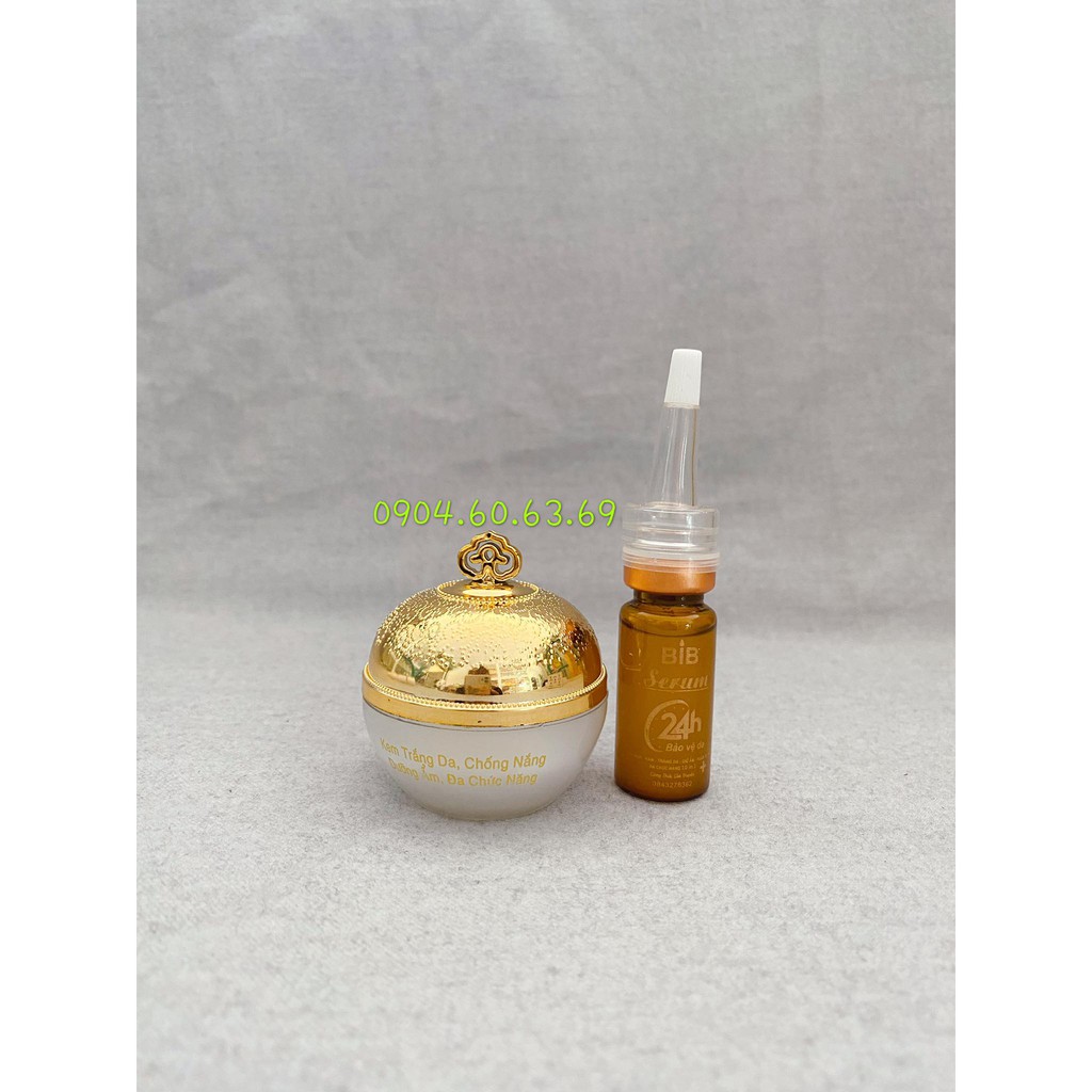 Bộ Kem Trắng Da Đa Chức Năng BIB có phiếu cào trúng thưởng