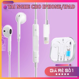 TAI NGHE LIGHTNING CHO IPHONE | Cắm Là Nghe - Không Cần BLuetooth | 100% Giao Chuẩn Hàng 14001