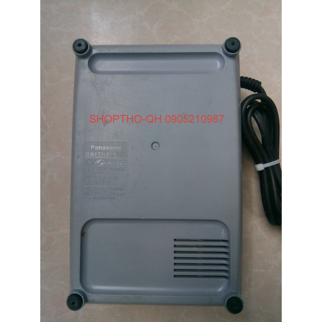 SẠC PANASONIC EZ0L81 ĐIỆN ÁP SẠC TỪ 7.2-28V -110V.