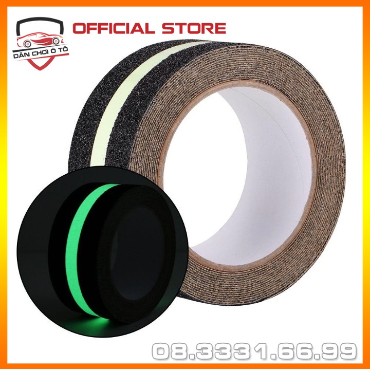 ⚡️FLASH SALE⚡️ Quận Băng Keo PVC Dạ Quang Chống Trơn Trượt cầu thang Độ Bám Cao phát sáng trong bóng tối, nẹp phản quang