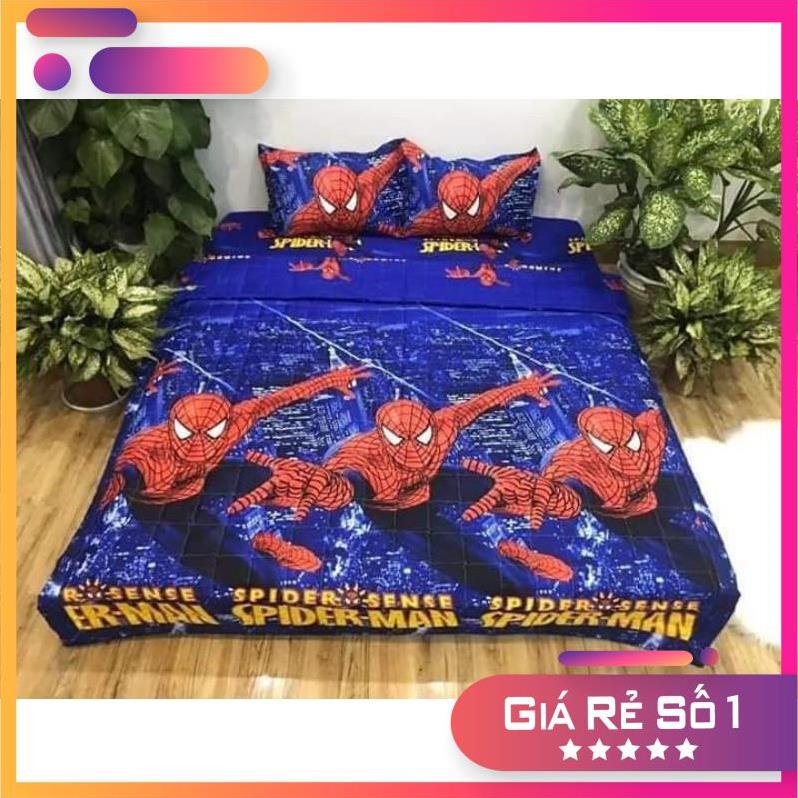 Xả kho Bộ ga 5 món (MẪU siêu nhân nhen nhện )