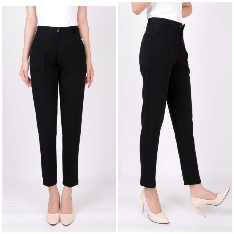 Quần baggy công sở vải tuyết hàn
