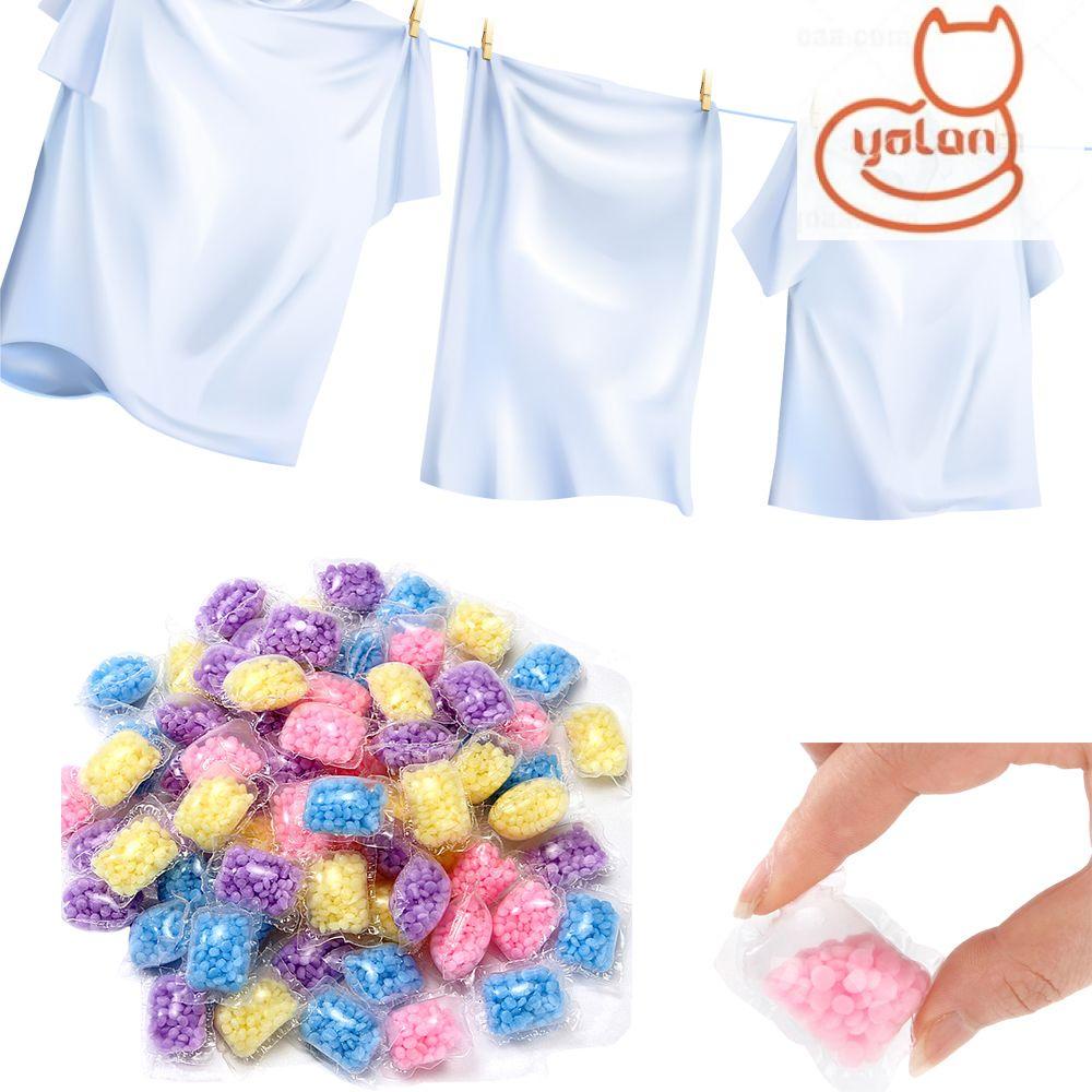 Viên giặt quần áo hương thơm lâu mùi oải hương hoa hồng làm mềm vải