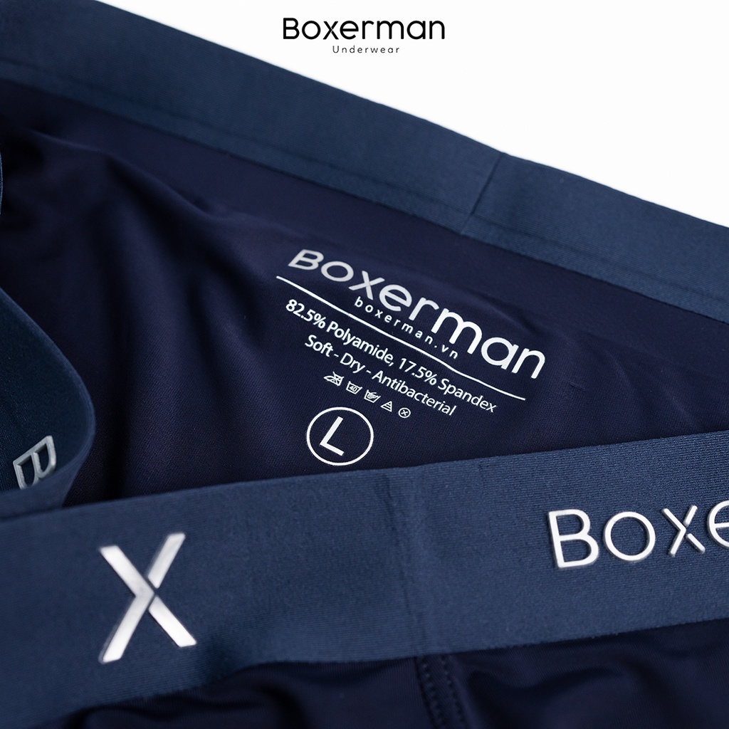 Quần sịp nam boxer PROFIT V2 cao cấp thoáng khí khử mùi kháng khuẩn BOXERMAN