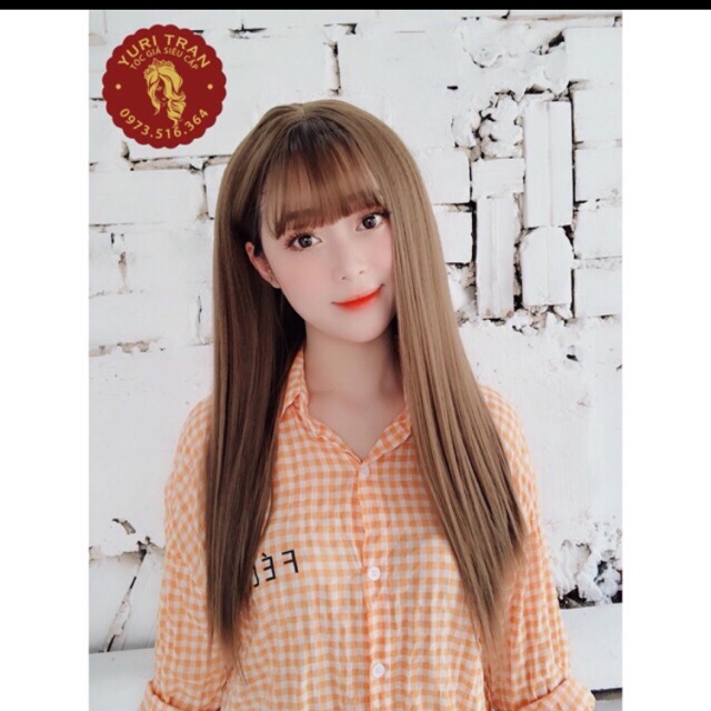 Nguyên đầu thẳng - kèm lưới trùm tóc