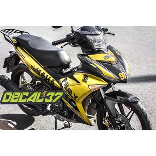 Tem Trùm Exciter 150 Ramos đen vàng