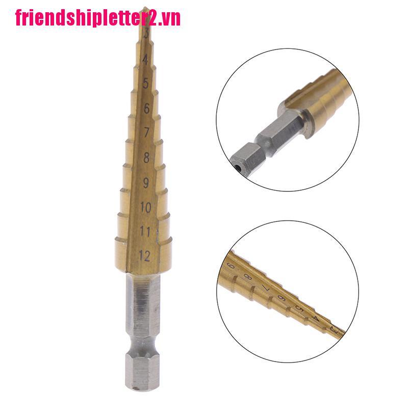 Bộ 2 Mũi Khoan Kim Loại 3-12mm