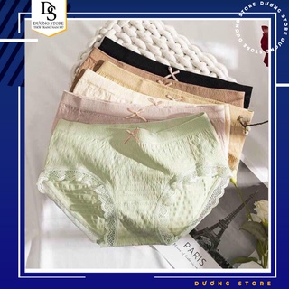 Set quần lót nữ cotton / set 10 chiếc quần lót kháng khuẩn nữ nhăn siêu mát / dương store