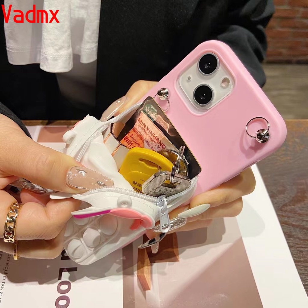 Ốp Điện Thoại Mềm Hình Kỳ Lân Dạng Ví Cho Samsung Galaxy S23 S22 Ultra Plus S23 + S22 + S21 FE