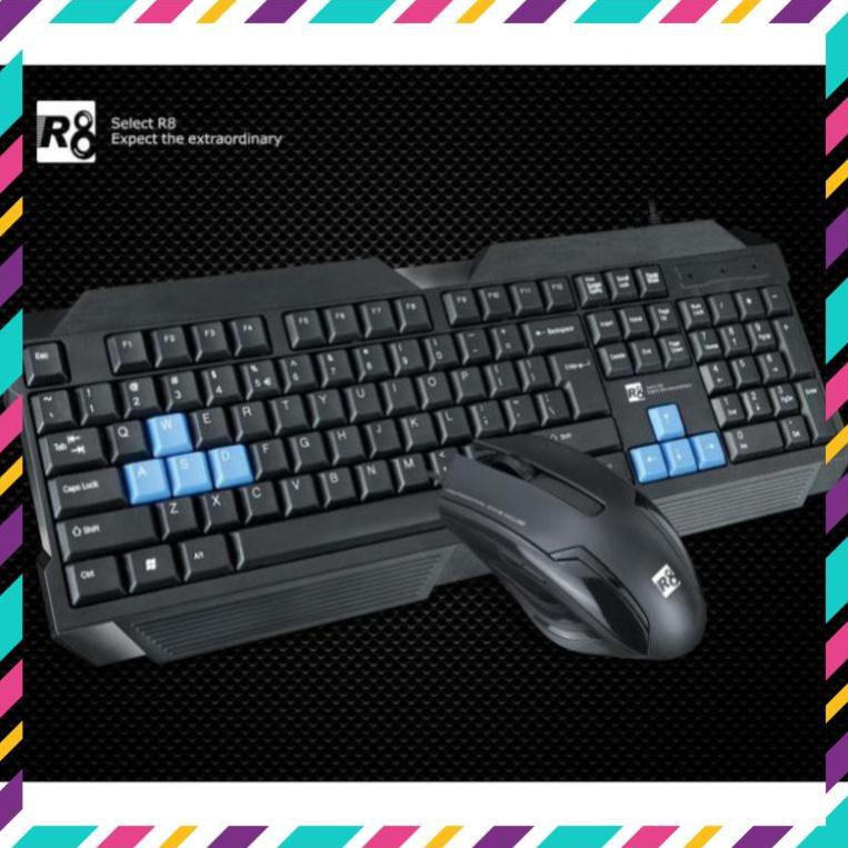 Bộ bàn phím chuột Keyboard Mouse R8 1906 USB | BigBuy360 - bigbuy360.vn