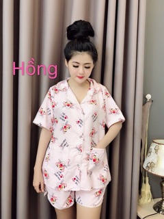 ĐỒ BỘ KATE QUẦN SHORT CỔ PYJAMAR
