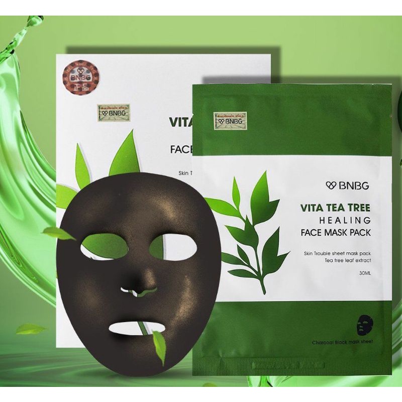 Mặt Nạ Tràm Trà BNBG [Miếng Lẻ] Vita Tea Tree Healing Face Mask