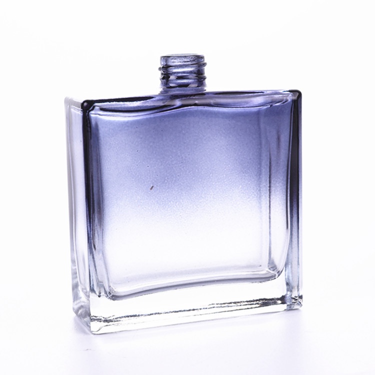 Lọ Chiết Nước Hoa Rỗng Bằng Thủy Tinh Màu Xanh Dương Gradient Sang Trọng 30/50ml