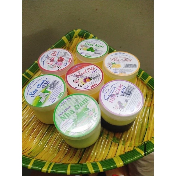 Sữa chua Ba Vì các vị 💥CHUẨN NGON💥 thùng 12 hũ loại 1 thơm ngon