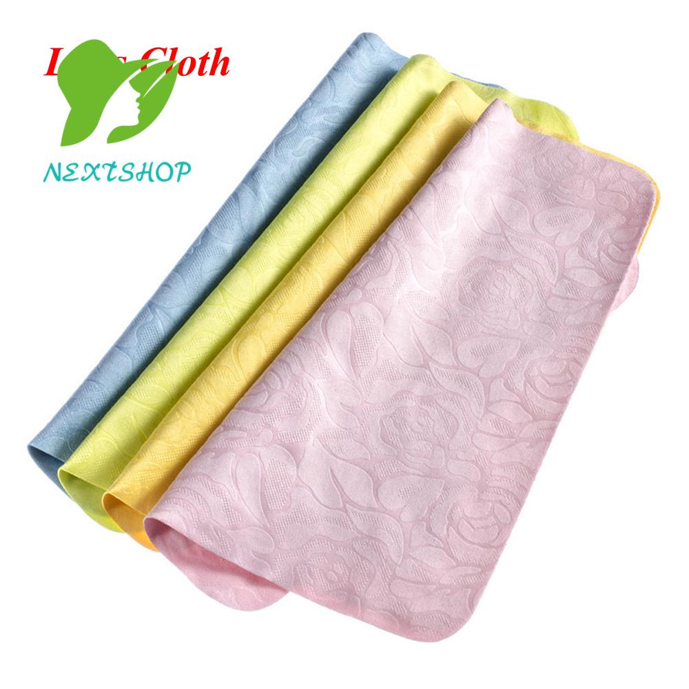 Khăn Vải Lau Mắt Kính Bộ 1/2/3/4 Cái Sợi Siêu Vi