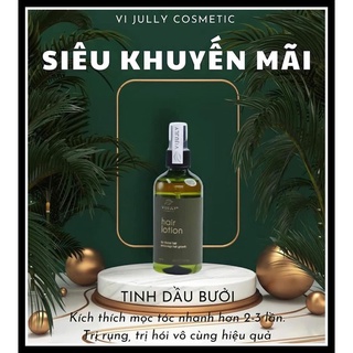 Tinh Dầu Bưởi Vijully Hair Lotion_Giúp Tóc Chắc Khỏe Từ Chân_Hỗ Trợ Cải Thiện Tóc Rụng