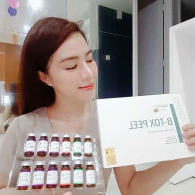 PEEL DA SINH HỌC VI TẢO HÀN QUỐC MATRIGEN B-TOX PEEL FULL HỘP
