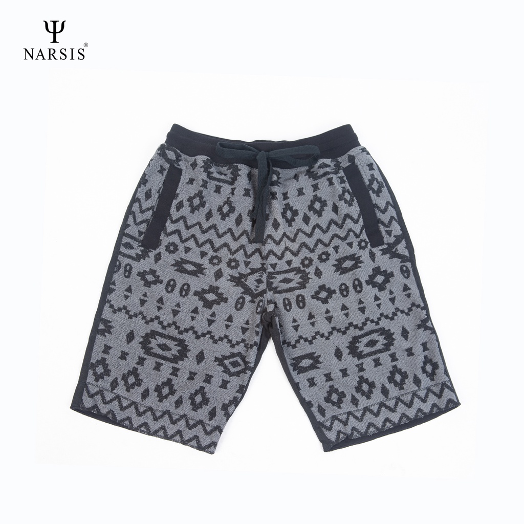Quần shorts Nam Narsis S5004 họa tiết thổ cẩm cá tính