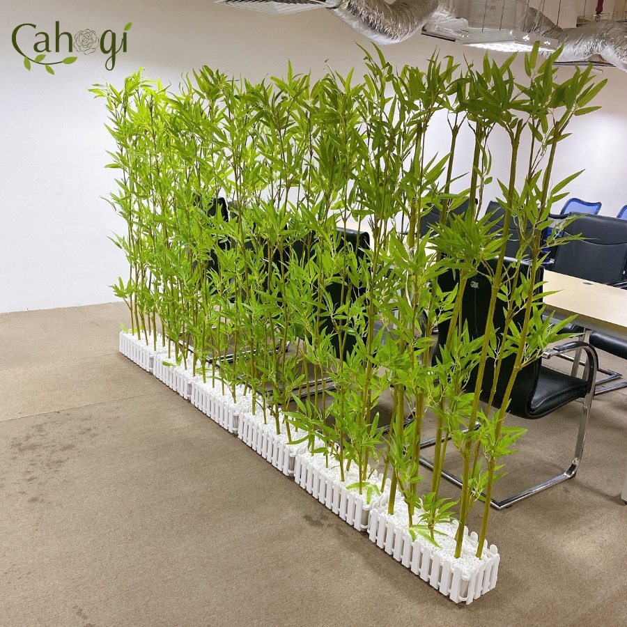 Cây Trúc Cảnh Giả Thân Vàng 150cm Cây Trúc Quân Tử Nhân Tạo