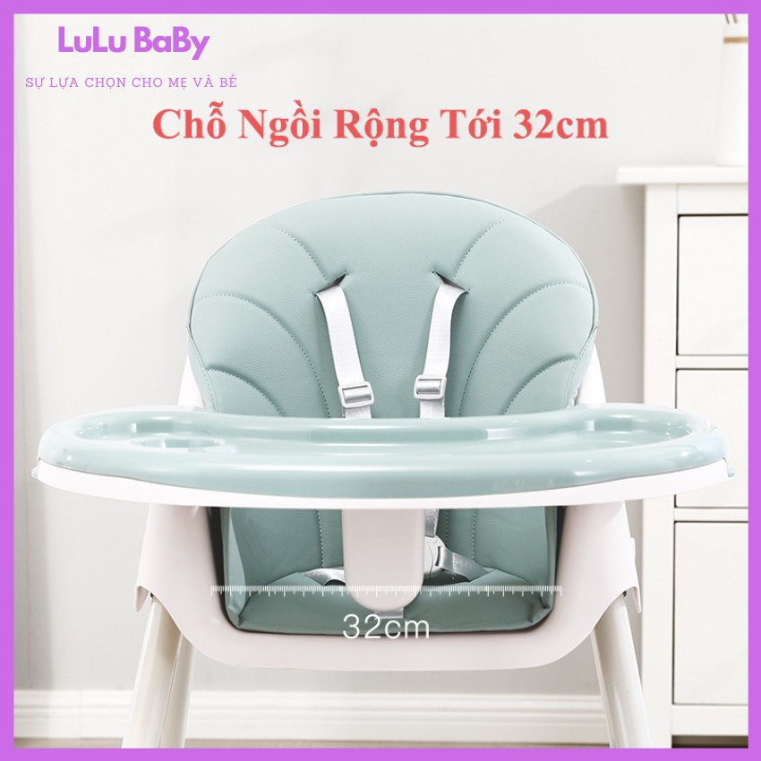 { FREESHIP } Ghế Ăn Dặm BellyBaby BB105  FULL Phụ Kiện - Có Bánh Xe - An Toàn - Gấp Gọn Tiện Lợi