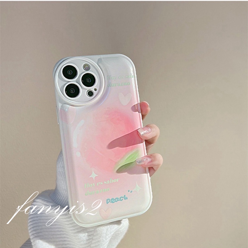 Ốp Điện Thoại Mềm In Hình Quả Đào Cho Redmi Note 11 Pro 8 9 9S Redmi 10C 9C 9A Xiaomi 11 Lite 12 Pro Poco X3 F3 mi 10T Pro