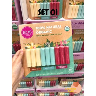Son dưỡng môi hữu cơ EOS LIP BALM [ĐỦ MÙI] [CHÍNH HÃNG] [AIR USA]